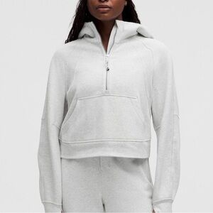 lululemon scuba oversized half zip hoodie